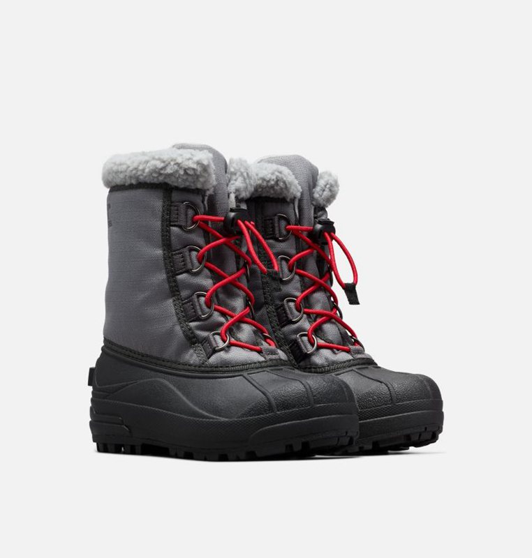 Sorel Çocuk Youth Cumberland™ - Kar Botu Gri/Siyah - 324-TNUIQO